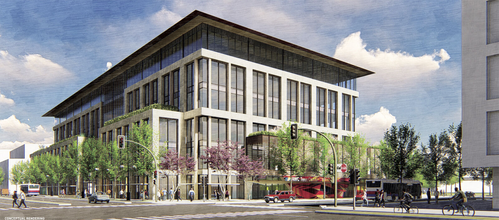 New proposal at 901 El Camino Real in Redwood City